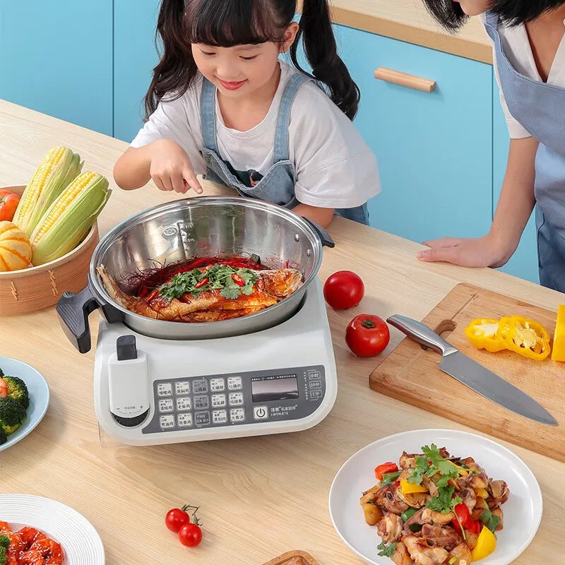 Öl freie Küchen roboter maschine automatische Koch roboter maschine multifunktion ale intelligente Küche Kochtopf Haushalts geräte