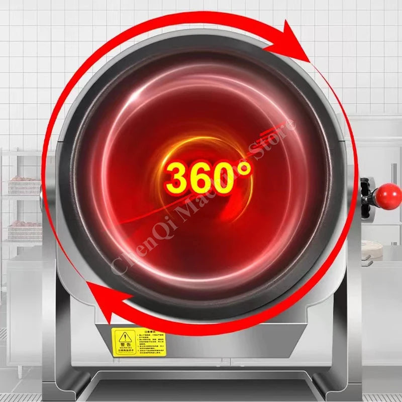 Food Cooking Machine Automatic Robot 4500W Fast Food Restaurant Fried Rice Wok Intelligent Stir Fry Cooking Robot